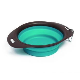 M-PETS Gyvūnų kelioninis dubenėlis M, 750 ml