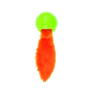 M-PETS Šunų kamuoliukas su uodega oranžinis