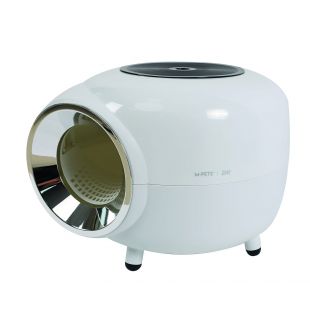 M-PETS Kačių tualetas baltas, 57.1x55.2x44.3 cm