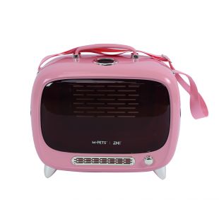 M-PETS Kačių transportavimo krepšys rožinis, 44.7x26.6x38.4 cm