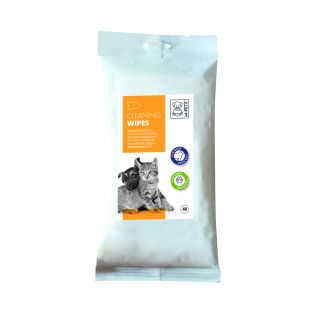 M-PETS Gyvūnų priežiūros servetėlės 40 vnt.