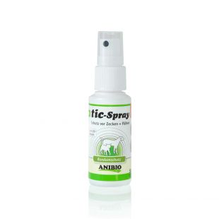 ANIBIO Tic-Spray pocket šunų ir kačių apsaugos priemonė - purškiklis, visų tipų kenkėjams atbaidyti 30 ml
