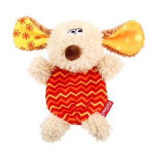 GIGWI Šunų žaislas Šuo pliušinis, cypiantis, oranžinis