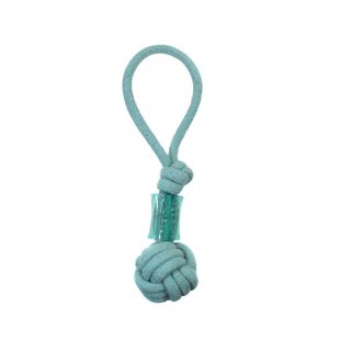 MISOKO&CO Šunų žaislas virvė su kramtuku, žydras