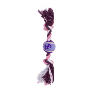 MISOKO&CO Šunų žaislas su teniso kamuoliuku, violetinis