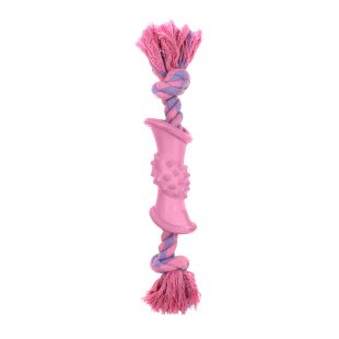 MISOKO&CO Šunų žaislas guminiai spygliai, rožinis