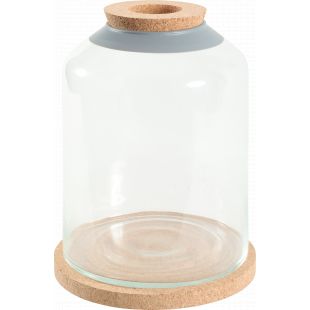 ZOLUX Life Aqua Bell Akvariumas pilkas, 12 l