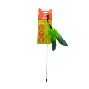 HIPPIE PET Kačių žaislas žalia, 42 cm