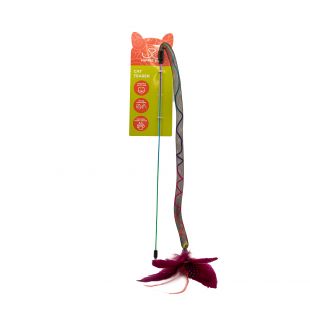 HIPPIE PET Kačių žaislas raudona, 42 cm