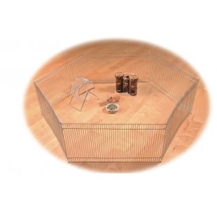 TRIXIE Graužikų tvorelė metalinė, 6 dalių, 48x25 cm