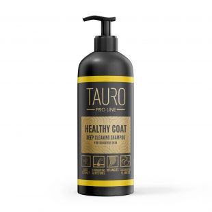 TAURO PRO LINE Healthy Coat, šunų ir kačių kailį giliai valantis šampūnas 1 l