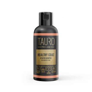 TAURO PRO LINE Healthy Coat, šunų ir kačių šampūnas su keratinu 50 ml