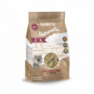 CUNIPIC Naturaliss šinšilų ir degu pašaras 1,81 kg