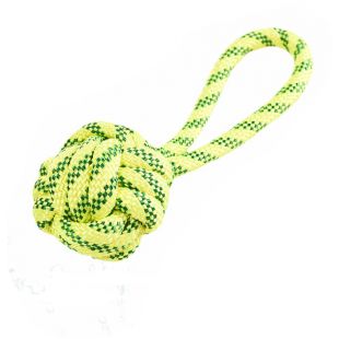 MISOKO&CO šunų plūduriuojantis žaislas-kamuoliukas geltonas, 21 cm