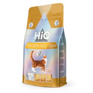 HIQ HiQ  Golden Age Care , pašaras pagyvenusioms katėms 1.8kg