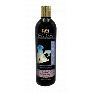 PETEX DEAD SEA PUPPY SHAMPOO Jaunų šunų ir kačių šampūnas, didinantis kailio apimtį, 400 ml
