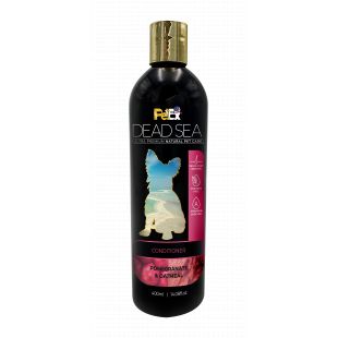 PETEX DEAD SEA Oatmeal and Pomegranate Conditioner Šunų ir kačių kondicionierius, glotninantis ir blizginantis kailį, 400 ml