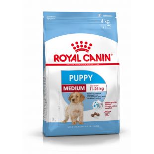 ROYAL CANIN vidutinių veislių šuniukų sausas pašaras   4 kg