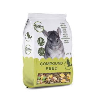 NATURE LIVING šinšilų pašaras 400 g