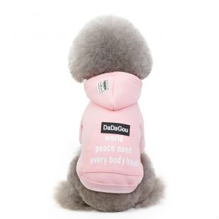 PAW COUTURE gyvūnų džemperis su gobtuvu 