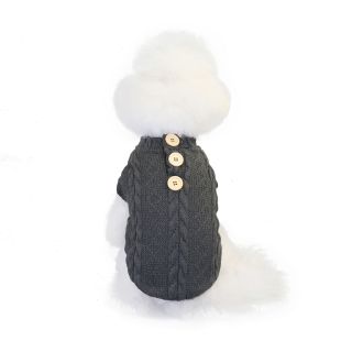 PAW COUTURE gyvūnų liemenė pilka, S