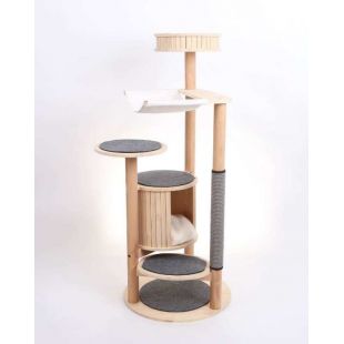 P.LOUNGE Medinė draskyklė 58x58x137.5 cm