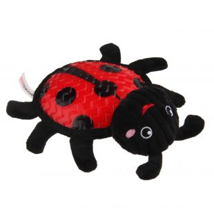 MISOKO&CO šunų žaislas BORUŽĖ, raudonas, pliušinis, 24x24x7 cm