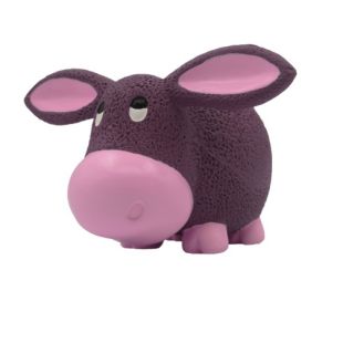 HIPPIE PET Šunų žaislas ASILIUKAS, lateksinis, violetinis, 12 cm