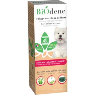 BIODENE šunų pašaro papildas sveikai odai ir kailiui, 150 ml
