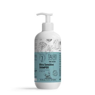 TAURO PRO LINE Pure Nature Ultra Sensitive šunų ir kačių kailio šampūnas jautriai odai 400 ml