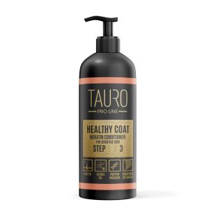 TAURO PRO LINE Healthy Coat Keratin šunų ir kačių kailio kondicionierius su keratinu 1000 ml