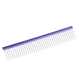 TAURO PRO LINE Ultra light linija šukos su aliumine rankenėle ir nerūdijančio plieno dantukais,  25 cm, violetinės