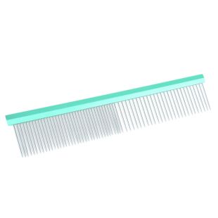 TAURO PRO LINE Ultra light linija šukos su aliumine rankenėle ir nerūdijančio plieno dantukais, 19 cm, mėtinės