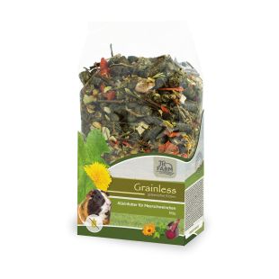 JR FARM Visavertis begrūdis jūrų kiaulyčių pašaras 650 g