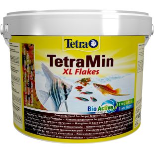 TETRA XL didelių dekoratyvinių žuvų pašaras dribsniais, 10 l