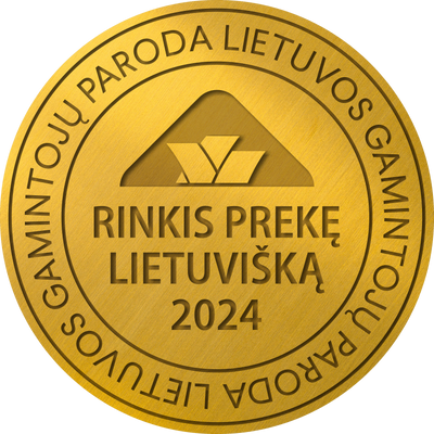 Lietuvos metų gaminys 2024 – aukso medalis