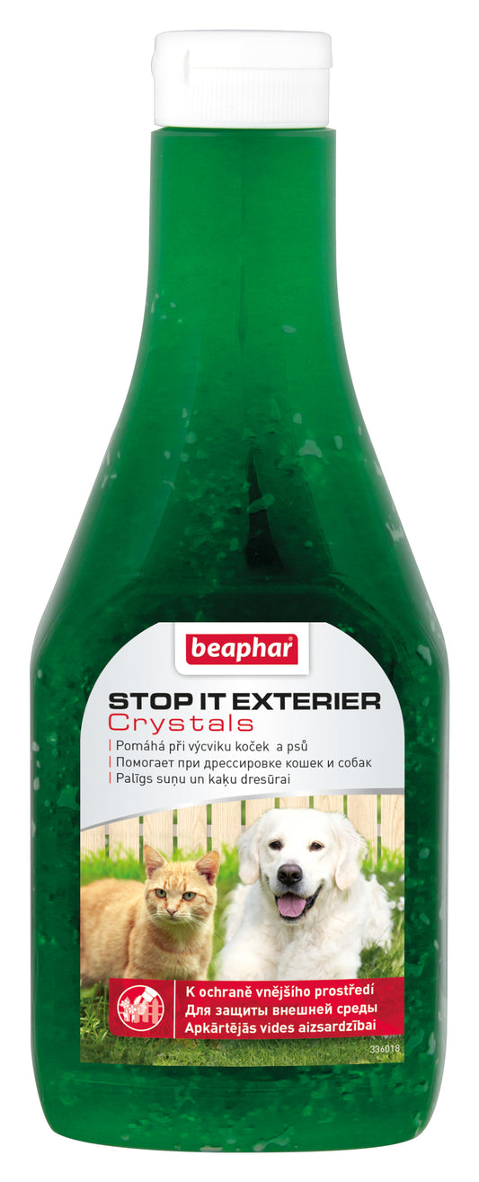 Priemonė atbaidyti gyvūnus Stop it Exterier Crystals 480 g