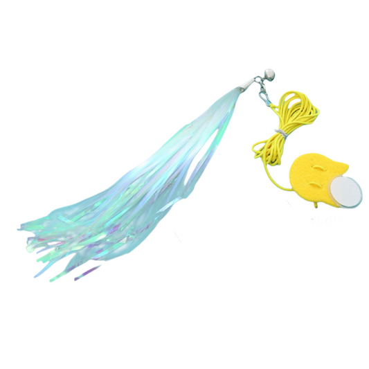 Prilipinamas kačių žaislas