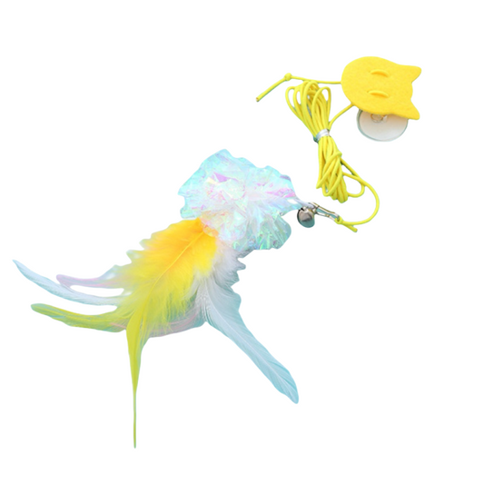 Prilipinamas kačių žaislas