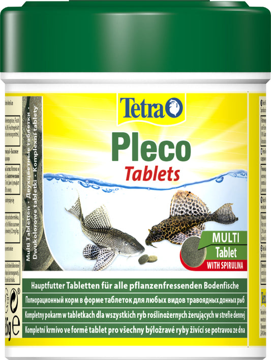 Tetra žolėdžių dugninių akvariumo žuvyčių pašaras tabletėmis