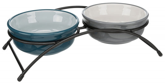 Trixie Stovas su keraminiais dubenėliais šunims