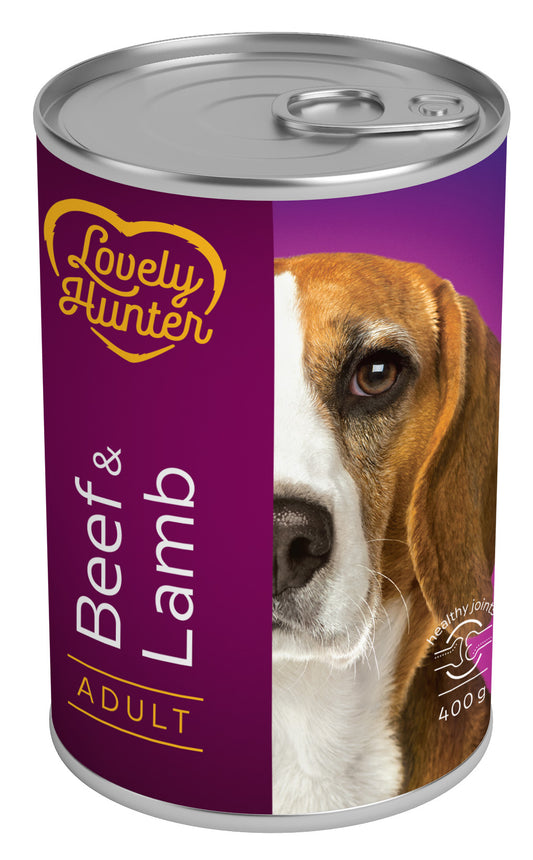 Lovely Hunter konservuotas pašaras suaugusiems šunims