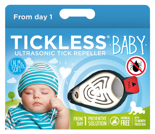 Tickless Baby Ultragarsinis kudikių pakabukas nuo erkių ir blusų