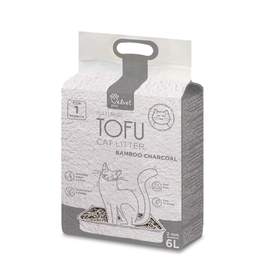 Velvet Paw Tofu Kraikas katėms, 2 mm granulės
