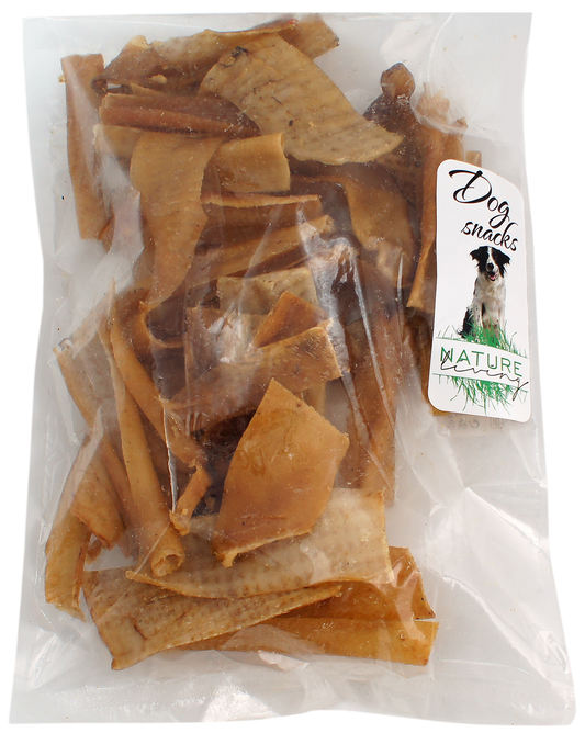 Nature Living Šunų skanėstai Džiovinti kiaulių odos gabaliukai