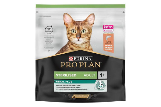 Pro Plan OPTIRENAL sterilizuotų kačių sausas pašaras su lašiša