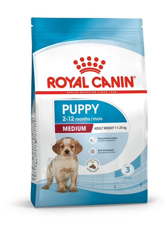 Royal Canin vidutinių veislių šuniukų sausas pašaras