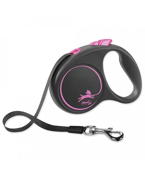 Flexi Black Design juostelinis pavadis