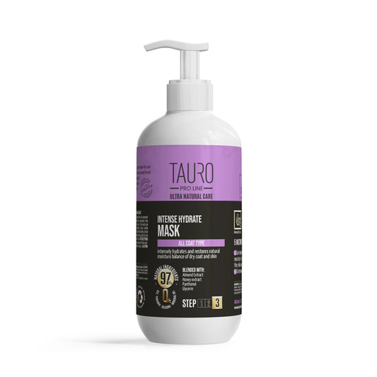 Tauro Pro Line Ultra Natural Care kaukė intensyviai drėkinanti šunų ir kačių kailį bei odą