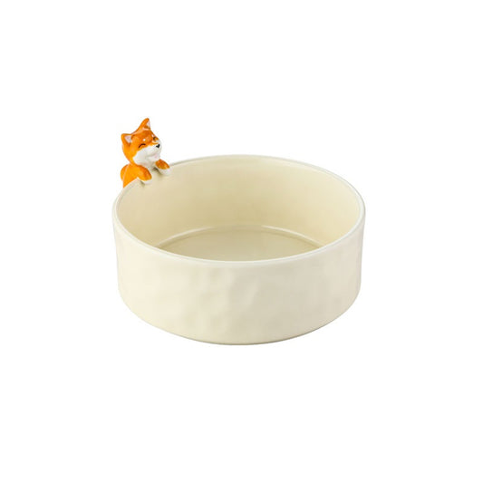 Xingmi Ceramics gyvūnų augintinių dubenėlis, keraminis su šuniu